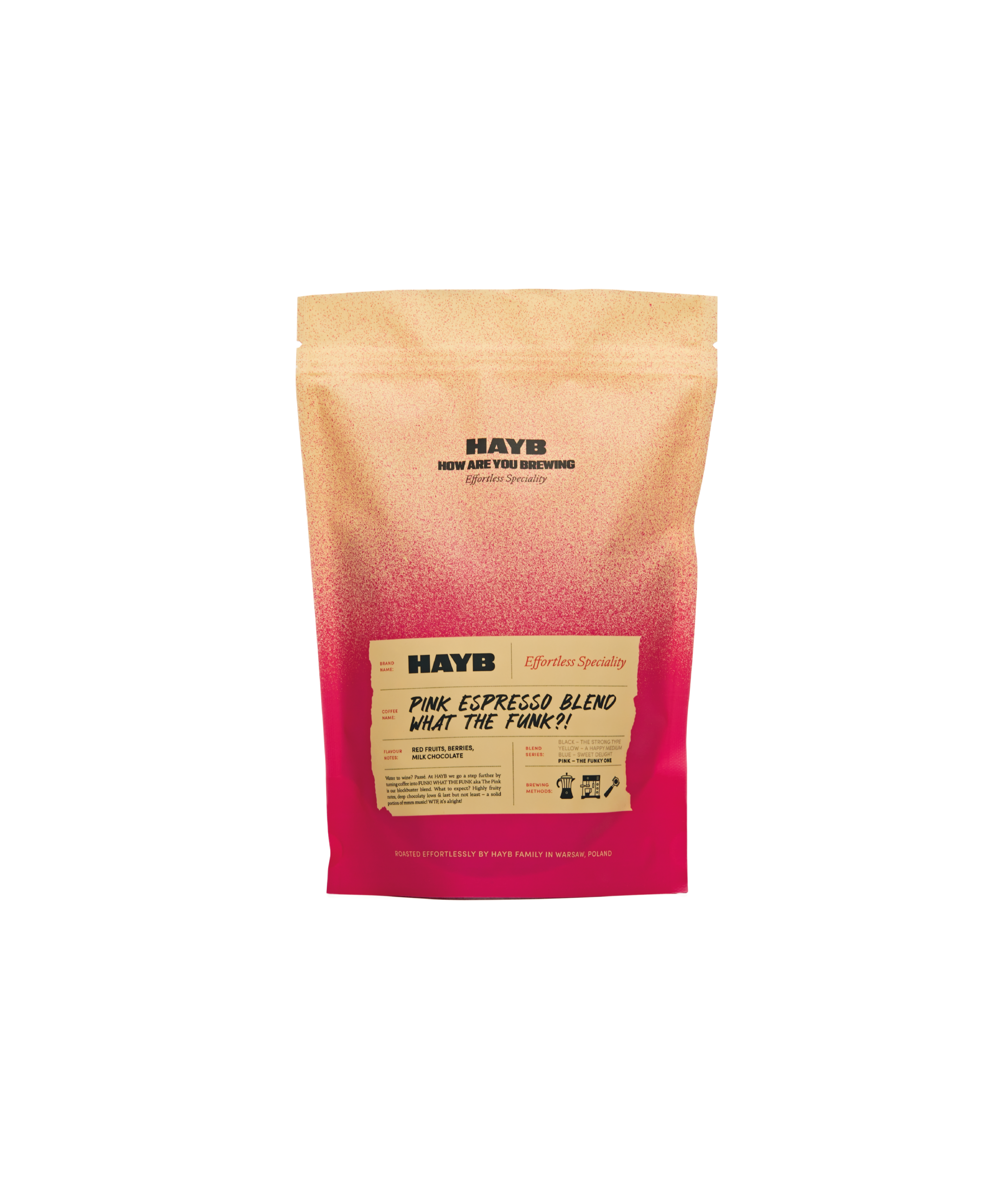 HAYB Pink Espresso Blend What The Funk